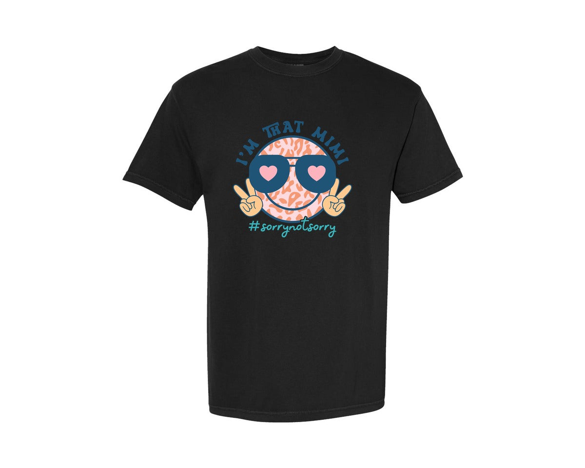 brand:Comfort Colors|color:Black|I Am That Mimi I Am That Mimi Graphic T-Shirt