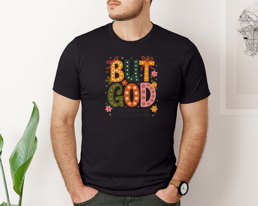 But God Christian Fall Autumn Graphic T-Shirt