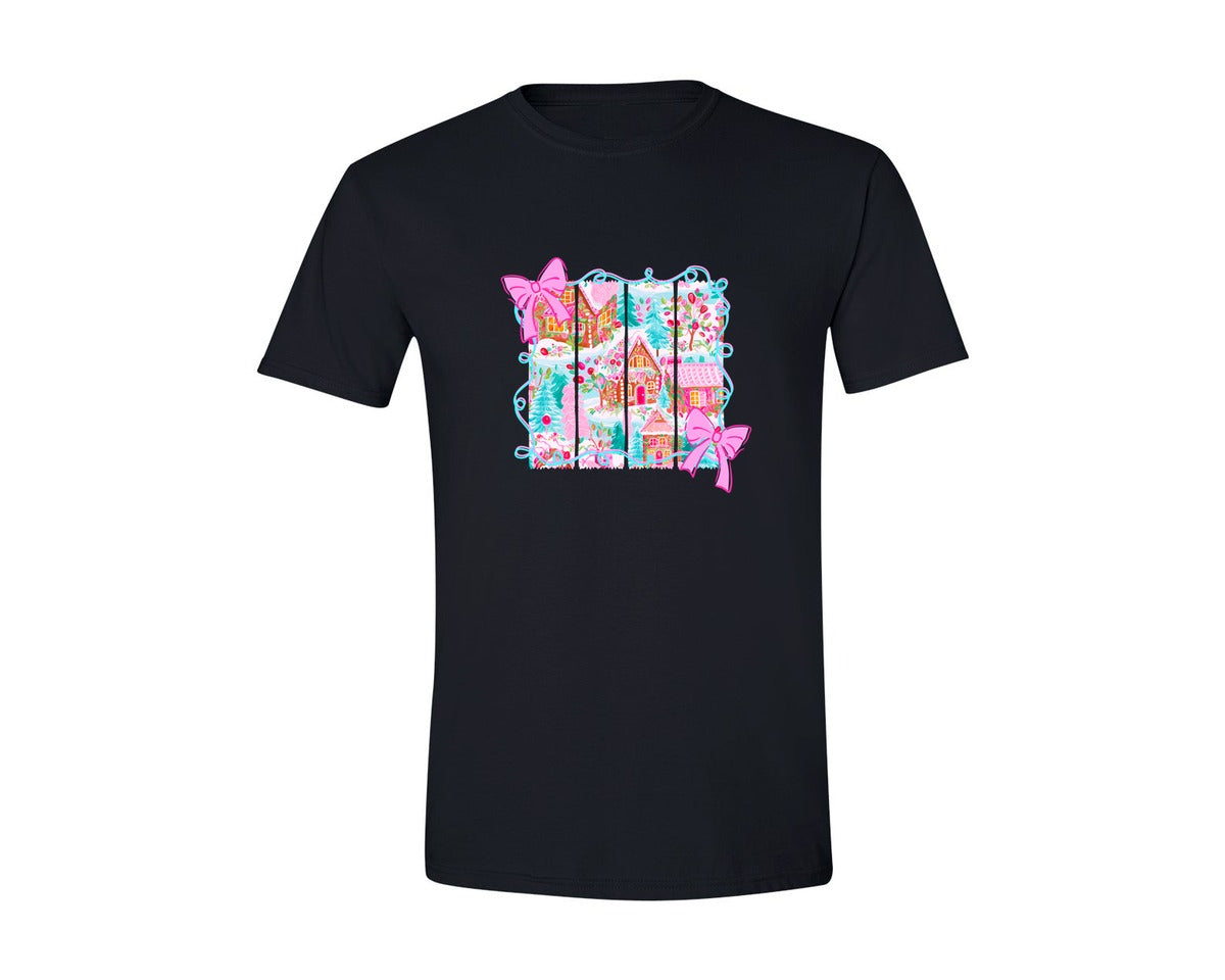 brand:Generic|color:Black|Preppy Gingerbread Houses Brushstroke