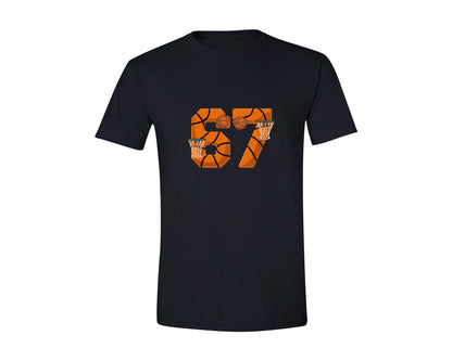 brand:Generic|color:Black|Basketball 67 Six Seven Graphic T-Shirt