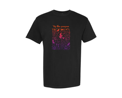 brand:Comfort Colors|color:Black|Halloween Season Design Halloween Sh Graphic T-Shirt