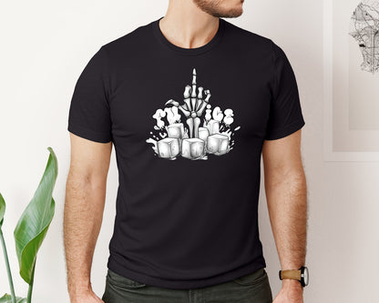 brand:Bella Canvas|color:Black|Fu Ice T Shirt Design Graphic T-Shirt