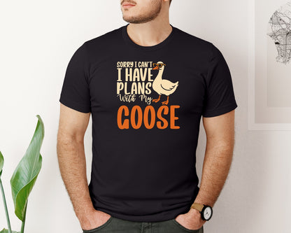brand:Bella Canvas|color:Black|Funny Goose Meme Goose Shirt Graphic T-Shirt