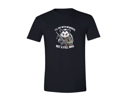 brand:Generic|color:Black|Ill Die With Memories Warrior T Shirt Graphic T-Shirt