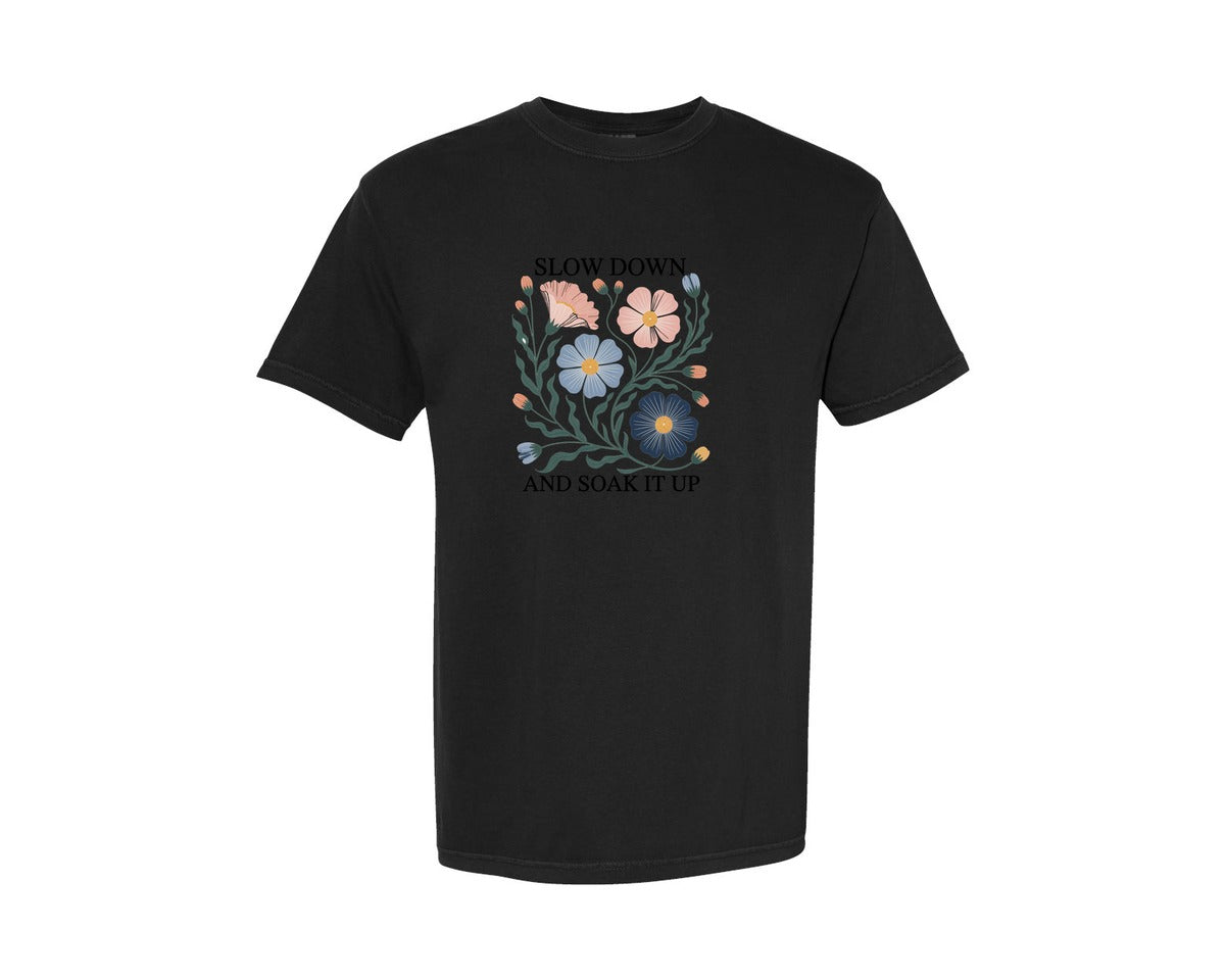 brand:Comfort Colors|color:Black|Boho Inspirationa Trendy Shirt Graphic T-Shirt