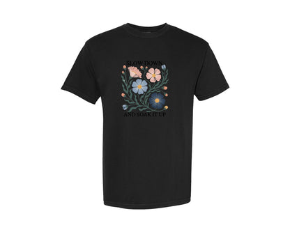 brand:Comfort Colors|color:Black|Boho Inspirationa Trendy Shirt Graphic T-Shirt