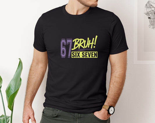 67 Halloween Meme 6 7 Skeleton Six Seven Graphic T-Shirt