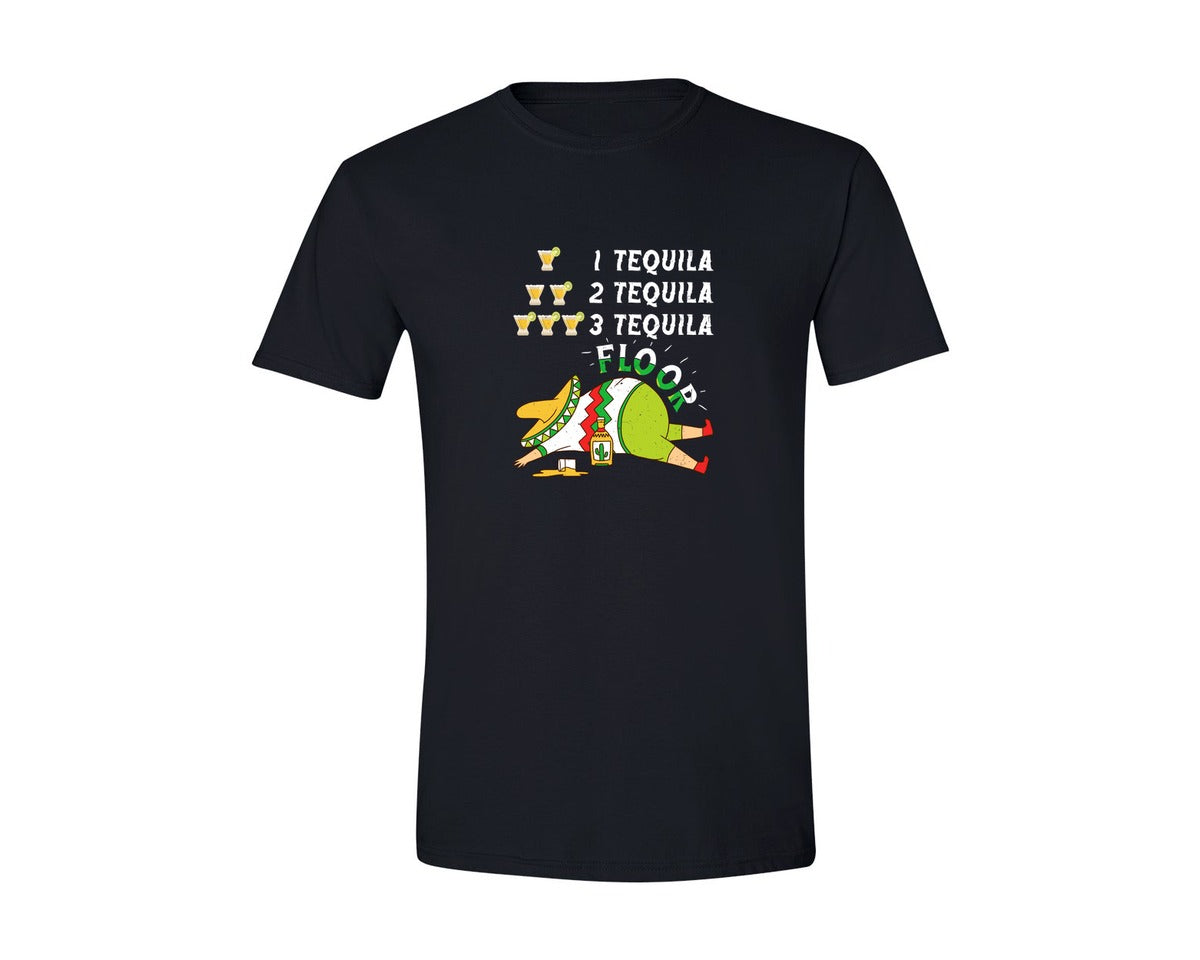 brand:Generic|color:Black|Tequila Cinco De Mayo T Shirt Graphic T-Shirt