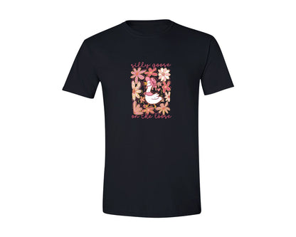 brand:Generic|color:Black|Boho Floral Goose Spring Floral