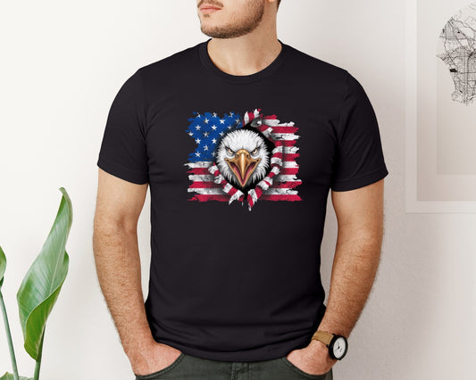 Eagle Soldiers American Eagle Graphic T-Shirt