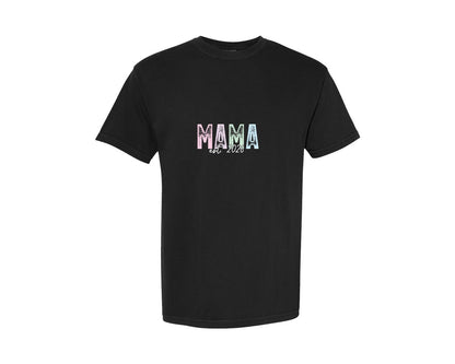 brand:Comfort Colors|color:Black|Mama Est 2026 Mother Day Graphic T-Shirt