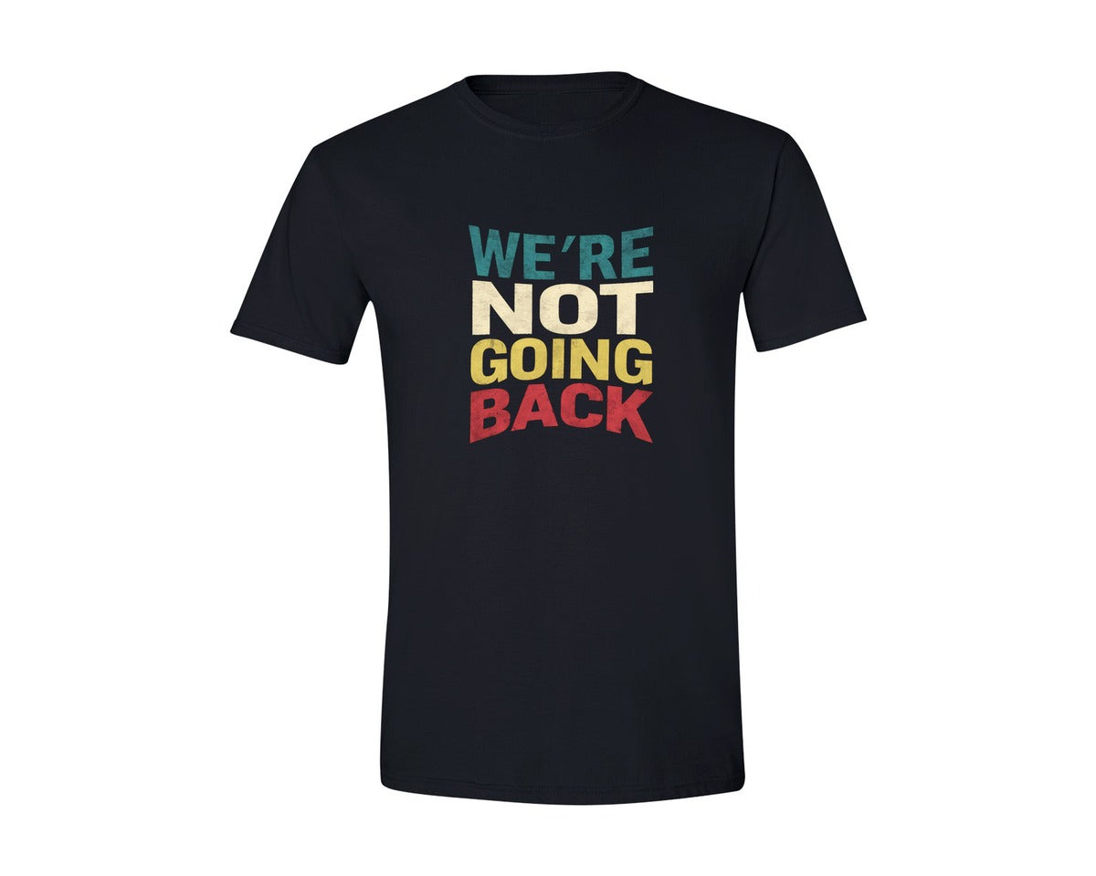 brand:Generic|color:Black|Were Not Going Back Vote For 2024 Graphic T-Shirt
