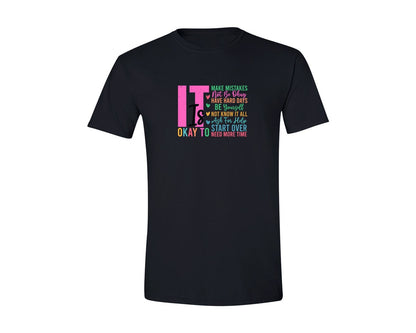 brand:Generic|color:Black|Mental Health Awareness Graphic T-Shirt