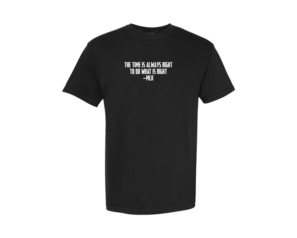 brand:Comfort Colors|color:Black|Motivational Mlk Shirt Black Activism Graphic T-Shirt