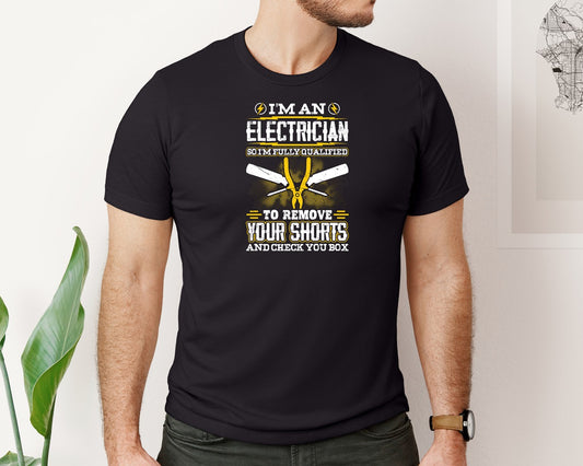 Im An Electrician Funny T Shirt Design Graphic T-Shirt