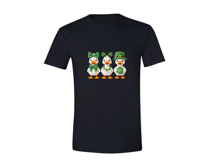 brand:Generic|color:Black|Funny St Patricks Day Silly Goose 11 Graphic T-Shirt