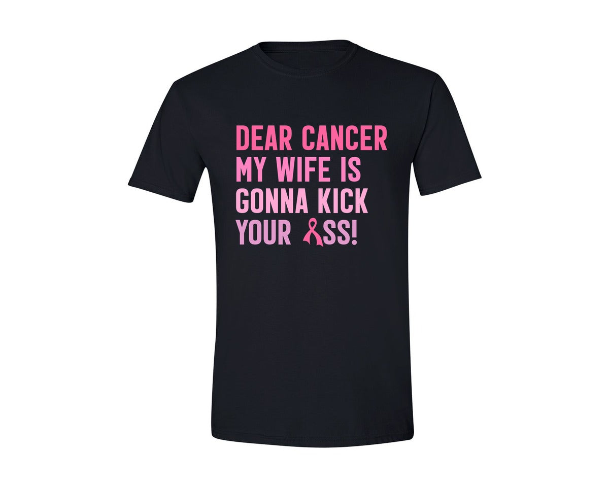 brand:Generic|color:Black|Breast Cancer Awareness Shirt Warrior Graphic T-Shirt