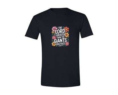 brand:Generic|color:Black|The Lord Is Greater Christian