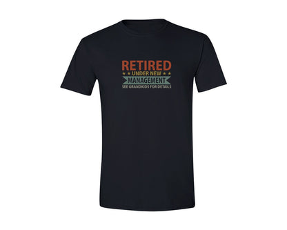 brand:Generic|color:Black|Mens Fathers Day Retired Grandpa Shirts Graphic T-Shirt