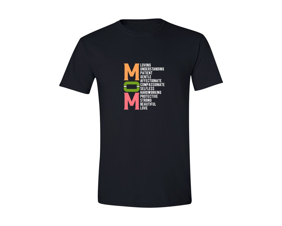 brand:Generic|color:Black|Mothers Day Designmama Loving Graphic T-Shirt