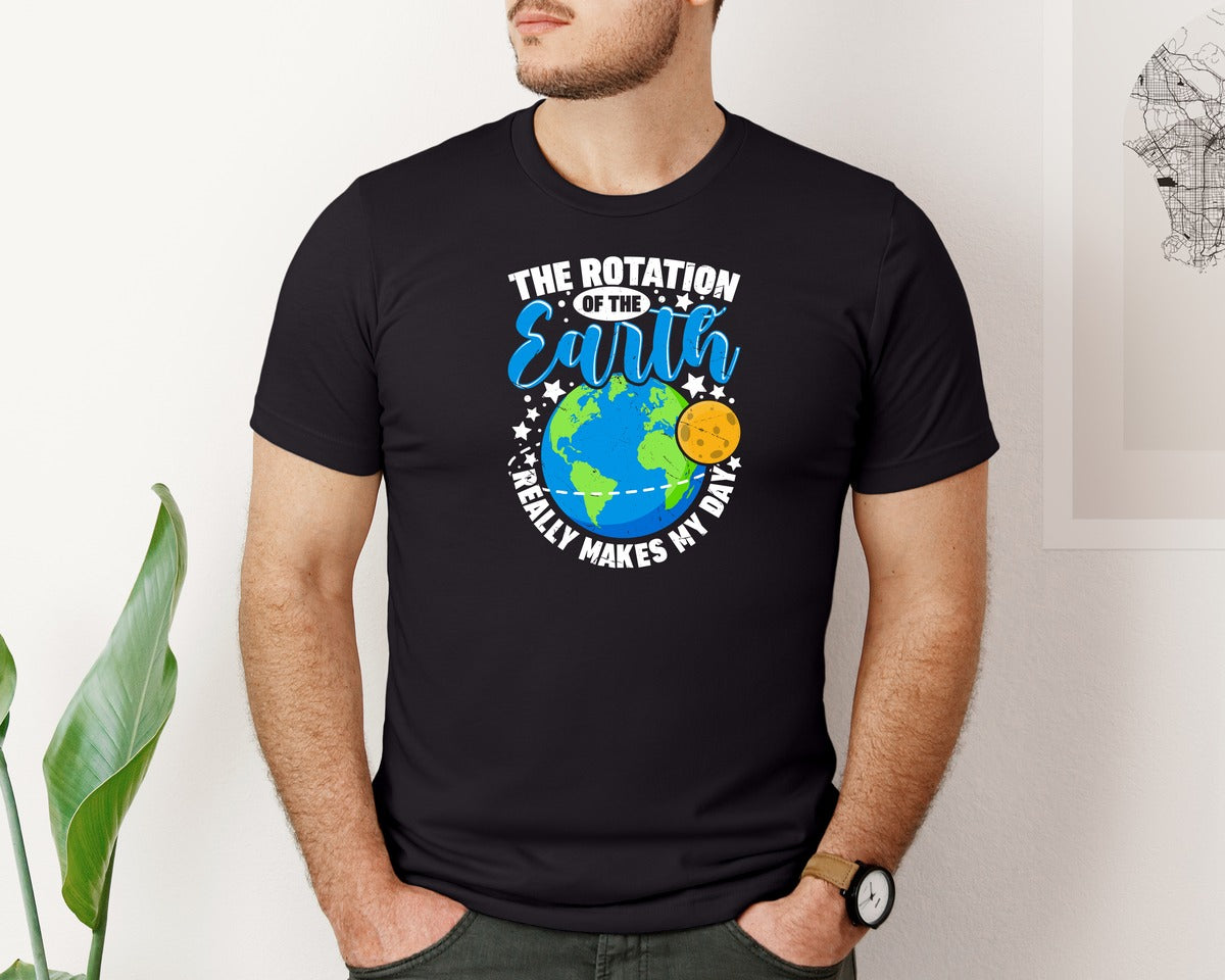 brand:Bella Canvas|color:Black|Funny Earth Day T Shirt 4 Graphic T-Shirt