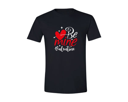 brand:Generic|color:Black|Be Mine Valentine T Shirt Design 2 Graphic T-Shirt