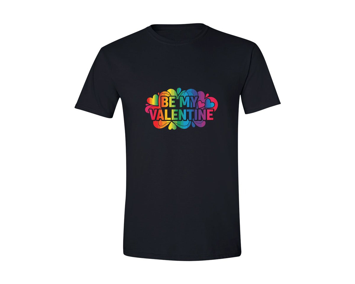brand:Generic|color:Black|Be My Valentine Tshirt Design 10 Graphic T-Shirt