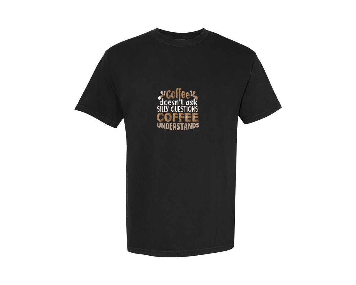 brand:Comfort Colors|color:Black|Coffee Lover T Shirt 4 Graphic T-Shirt