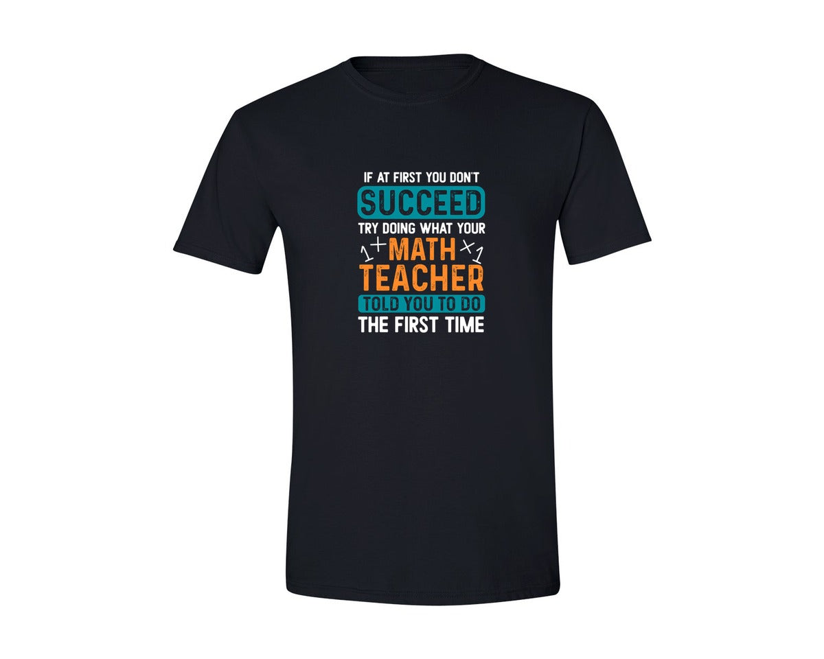brand:Generic|color:Black|Math Teacher T Shirt Design 25 Graphic T-Shirt