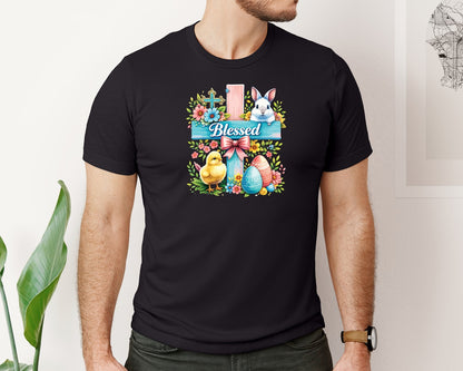 brand:Bella Canvas|color:Black|Easter Day T Shirt 2 Graphic T-Shirt