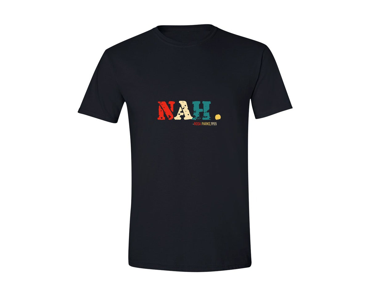 brand:Generic|color:Black|Nah Rosa Parks 1955 T Shirt Graphic T-Shirt