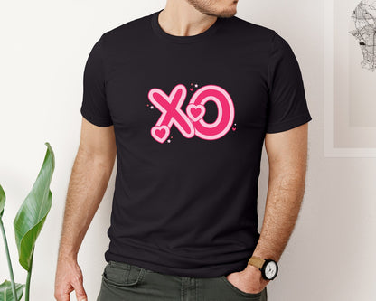 brand:Bella Canvas|color:Black|Retro Valentines Day T Shirt Design Graphic T-Shirt