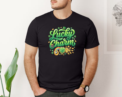 brand:Bella Canvas|color:Black|St Patricks Day 20 Graphic T-Shirt