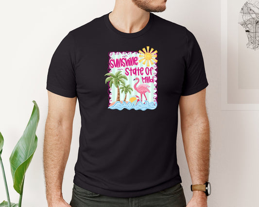 Sunshine State Of Mind Summer 5 Graphic T-Shirt
