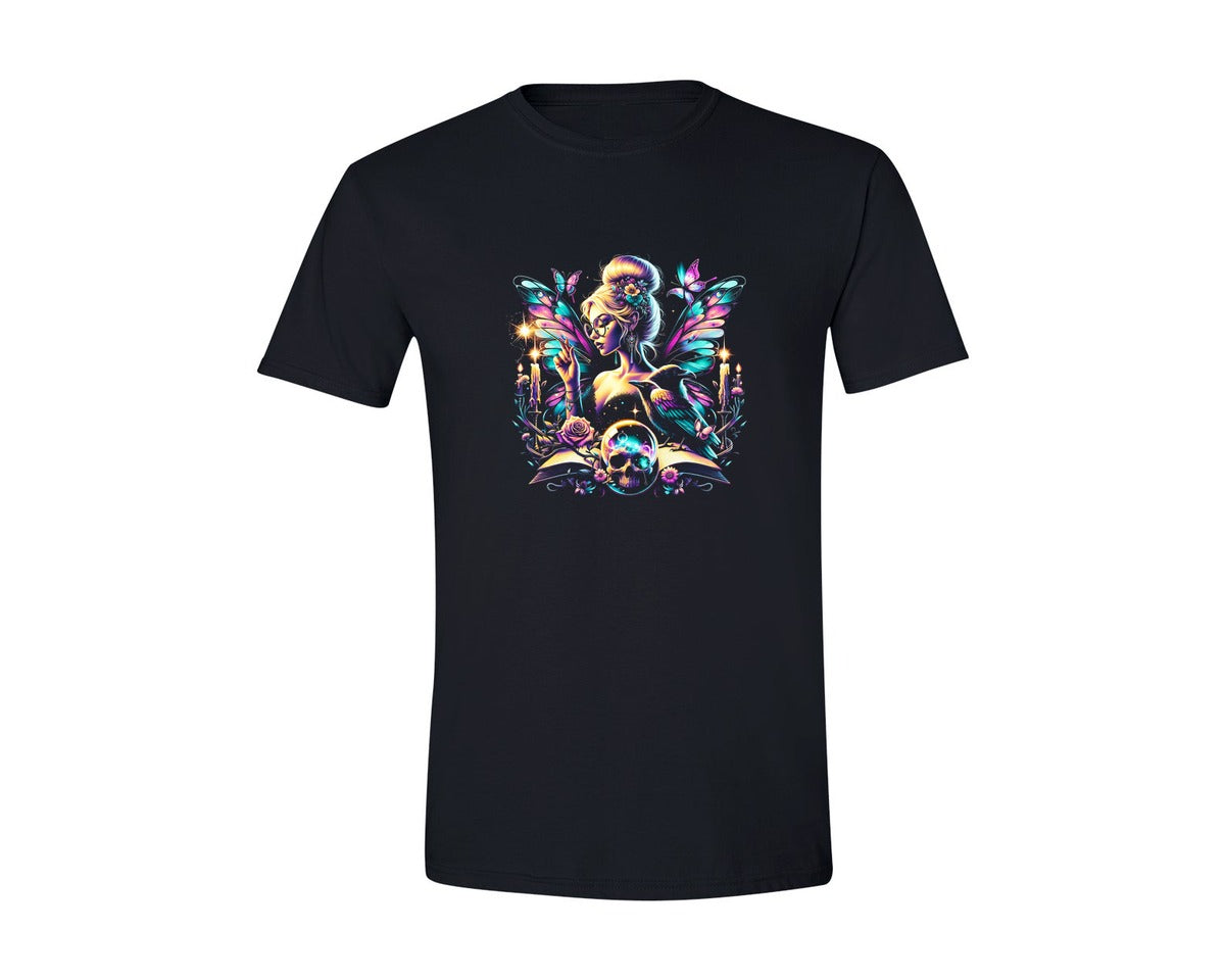 brand:Generic|color:Black|Mystical Gothic Fairy With Ravens