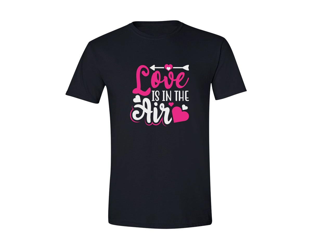 brand:Generic|color:Black|Love Is In The Air Cut File T Shirt 3 Graphic T-Shirt