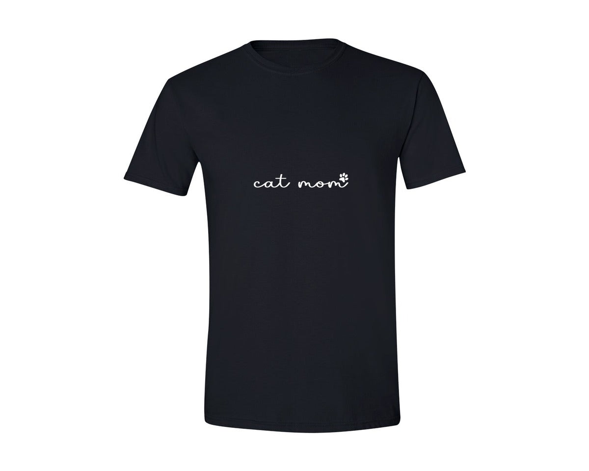 brand:Generic|color:Black|Cat Mom Cat Mom Cat Mama 3 Graphic T-Shirt