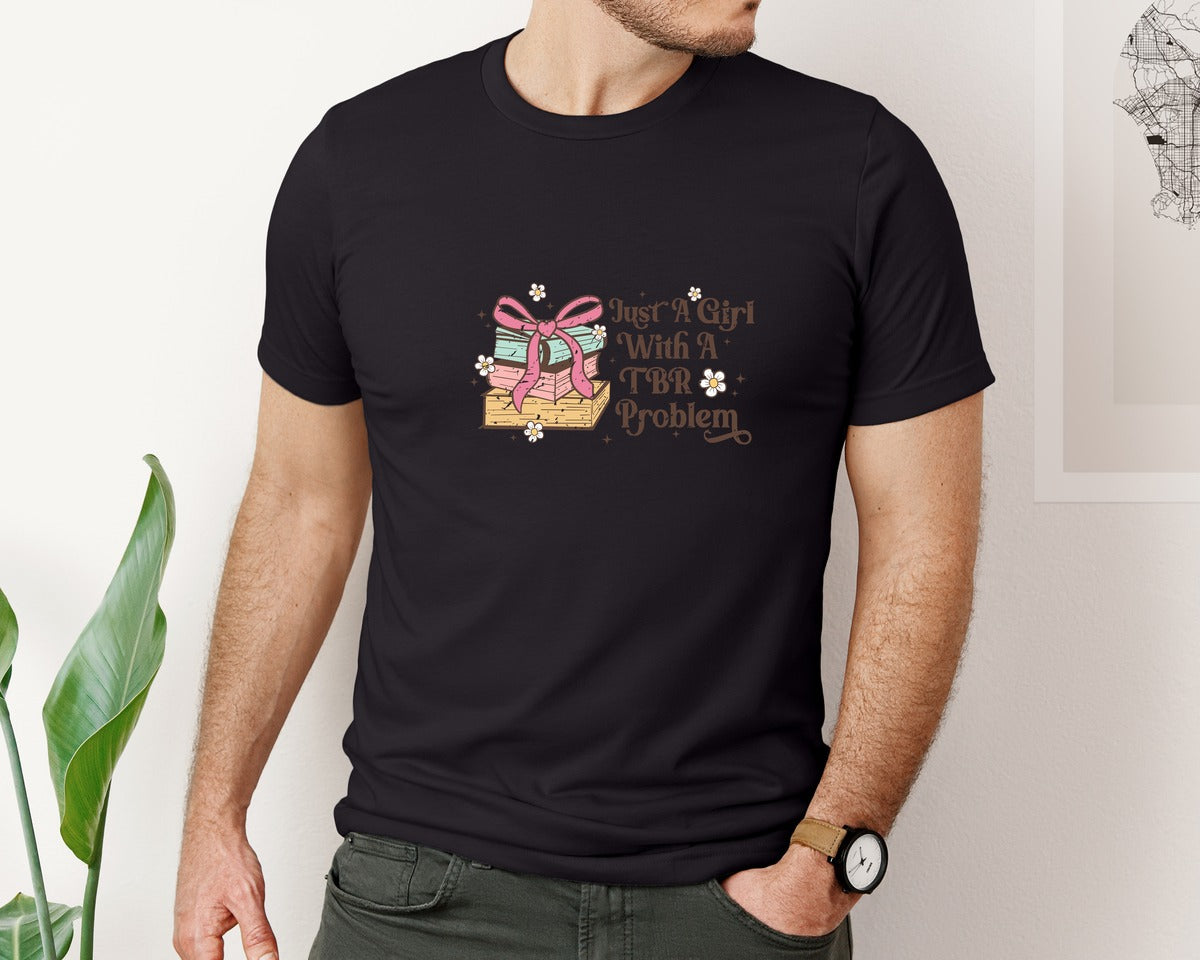 brand:Bella Canvas|color:Black|Bookish Funny Book Lover Quotes Graphic T-Shirt