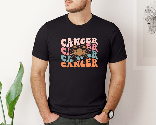 Cancer Sign Cancer Zodiac Graphic T-Shirt