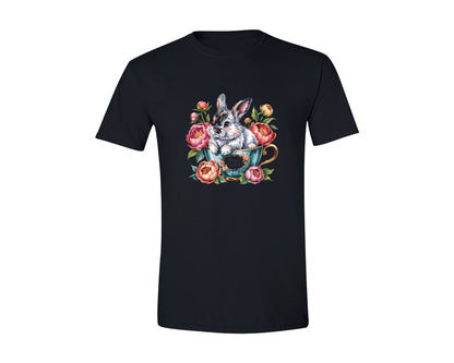 brand:Generic|color:Black|Easter Bunny 7 Graphic T-Shirt