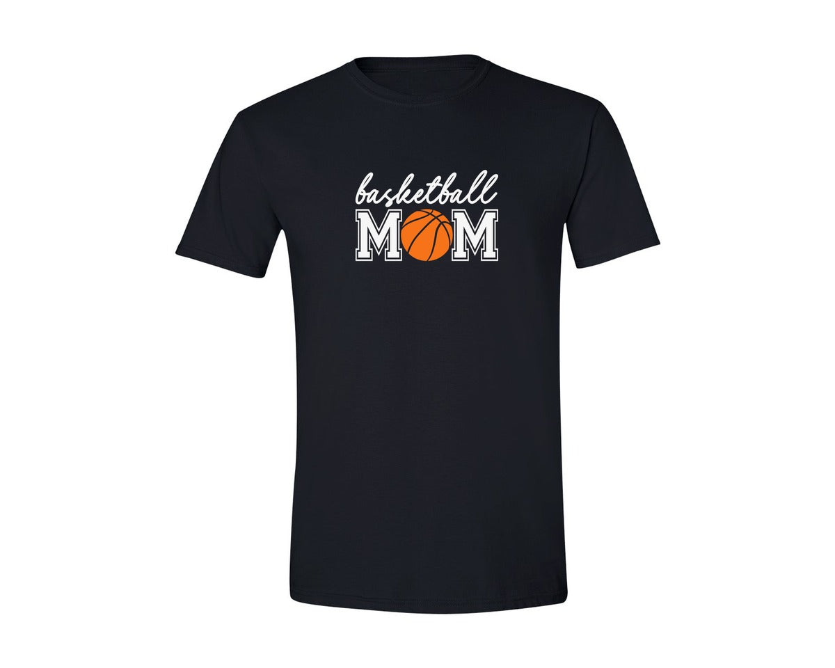 brand:Generic|color:Black|Basketball Mom Sports Mama Shirt Graphic T-Shirt