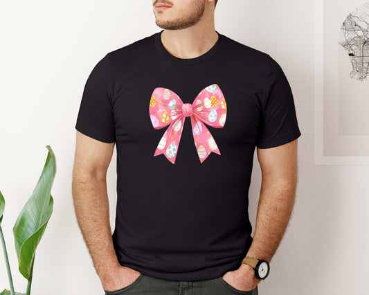 Easter Egg Coquette Bow 8 Graphic T-Shirt