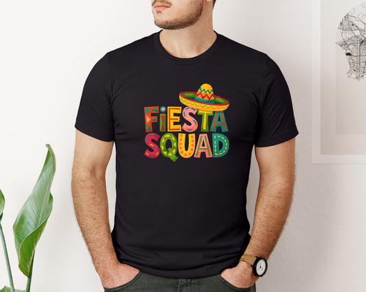Cinco De Mayo Sombrero Fiesta Squad 2 Graphic T-Shirt
