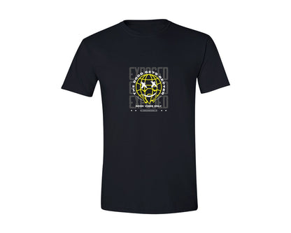 brand:Generic|color:Black|Melting Globe Urban Streetwear Design Graphic T-Shirt