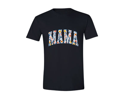 brand:Generic|color:Black|Boho Floral Mama Retro Mama Flower 7