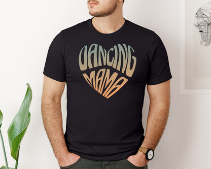 brand:Bella Canvas|color:Black|Retro Dance Mom Graphic T-Shirt