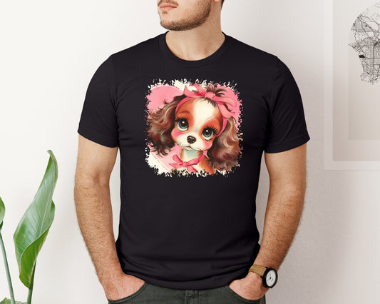 Vintage Valentine Square Tshirt 36 Graphic T-Shirt