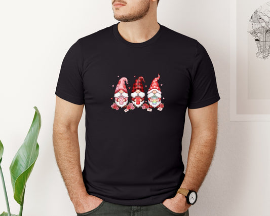 Valentines Gnome Cricut Graphic T-Shirt