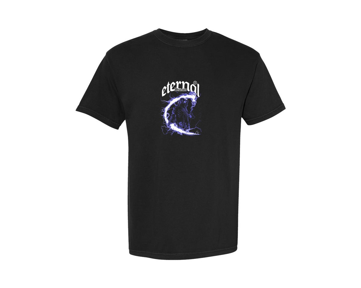 brand:Comfort Colors|color:Black|Eternal Disaster Streetwear Grimreaper Graphic T-Shirt