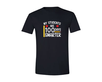brand:Generic|color:Black|100Th Day Of School My Students Are 100 Graphic T-Shirt